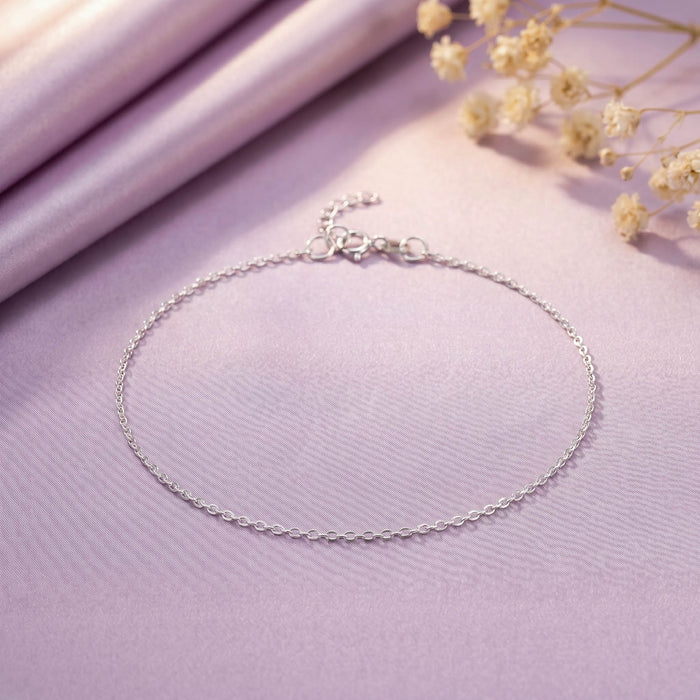 Classic Cable Chain Anklet