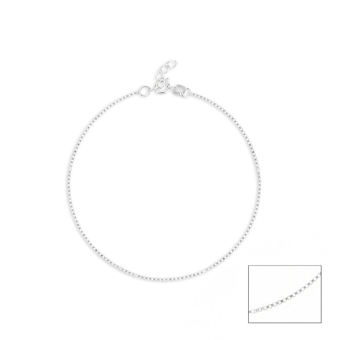Classic Minimal Cable Chain Anklet