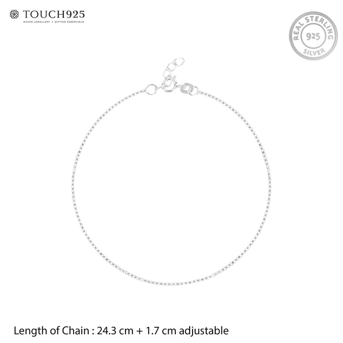 Classic Minimal Cable Chain Anklet