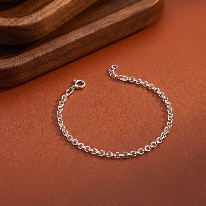 Classic Rolo Chained Bracelet