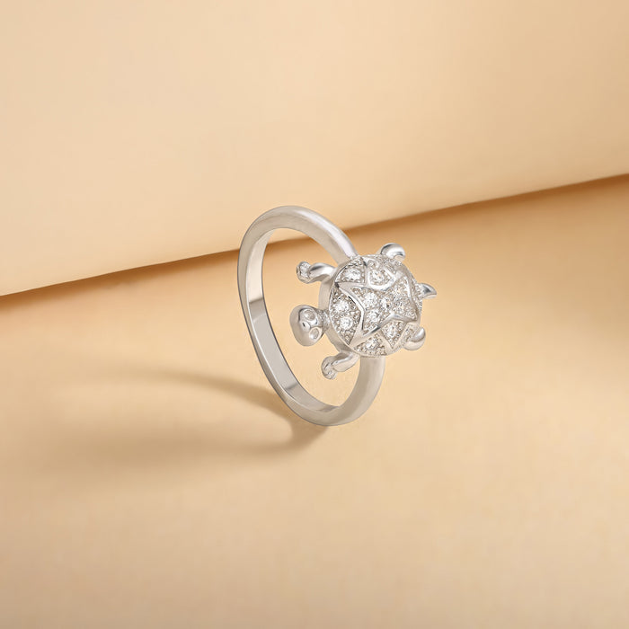 Ladies Silver Ring