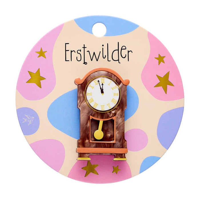 Clock Simplified Mini Brooch - Erstwilder x Pete Cromer Fairytales 2 (2026)