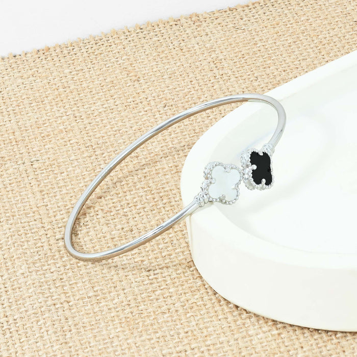 Clover Muse Silver Kada