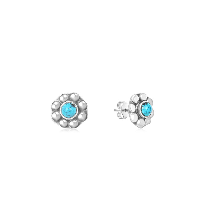 Colorful Sunflower Studs