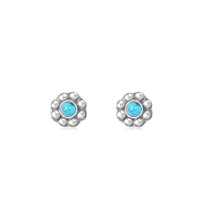 Colorful Sunflower Studs