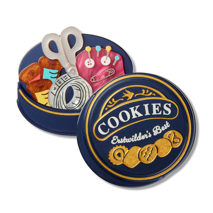Cookie Tin Secrets Brooch - Erstwilder Arts & Crafts 2 (2026)