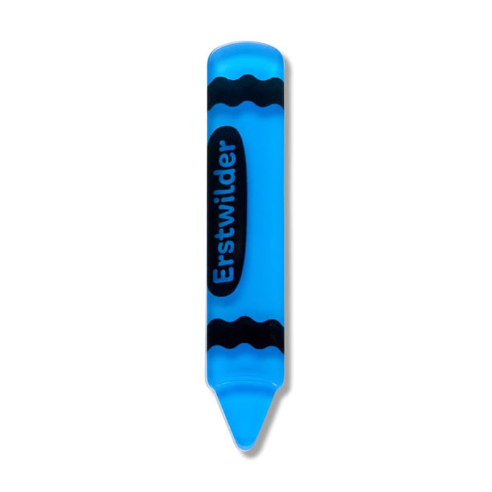 Crayon Simplified Mini Brooch Blue - Erstwilder Arts & Crafts (2026)