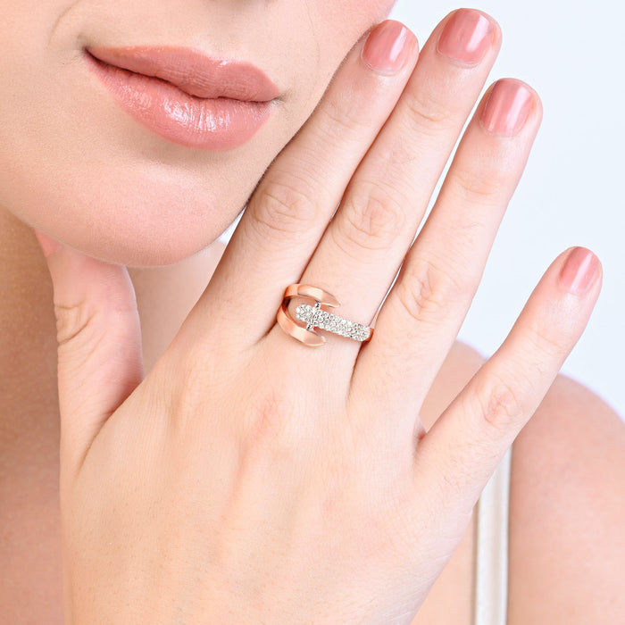 Credence Silver Ring