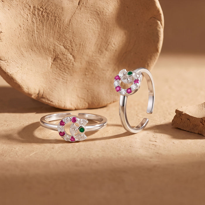 Crescent Moon Toe Ring