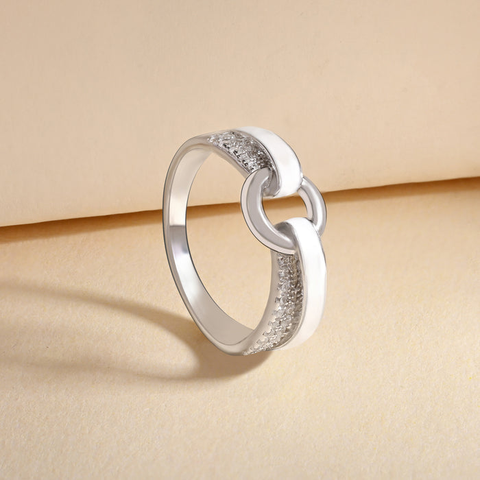 Ladies Silver Ring