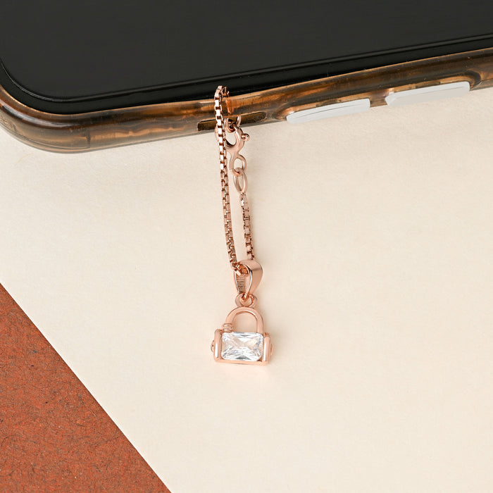 Crystal Lock Charm