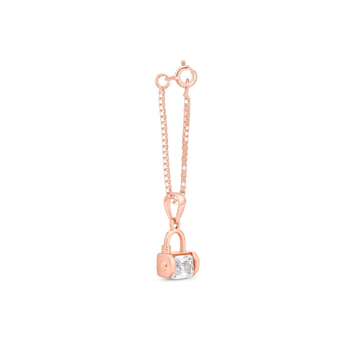 Crystal Lock Charm