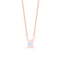 Crystal Solitaire Necklace