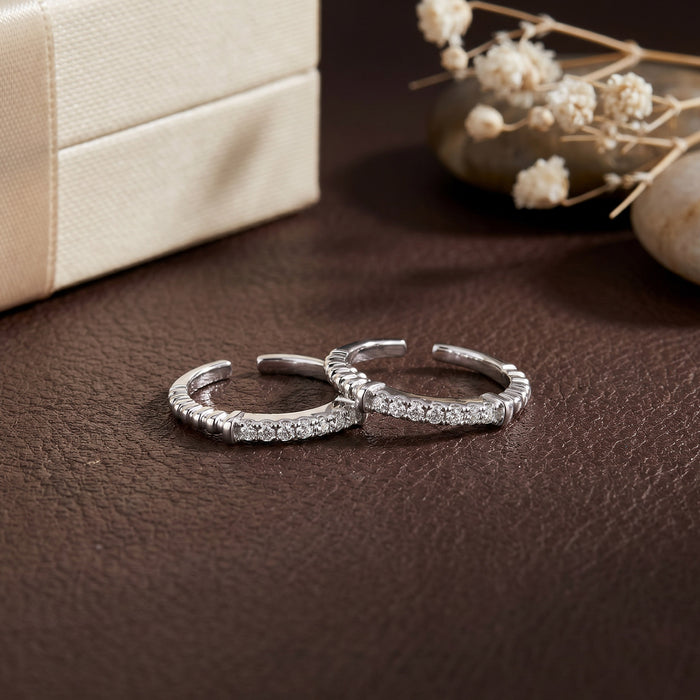 Crystal Toe Ring