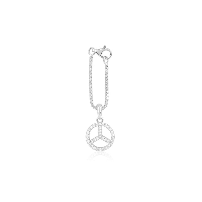Crystle Peace Charm