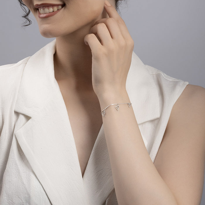 silver bracelet