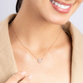 Daisy CZ Pendant Necklace