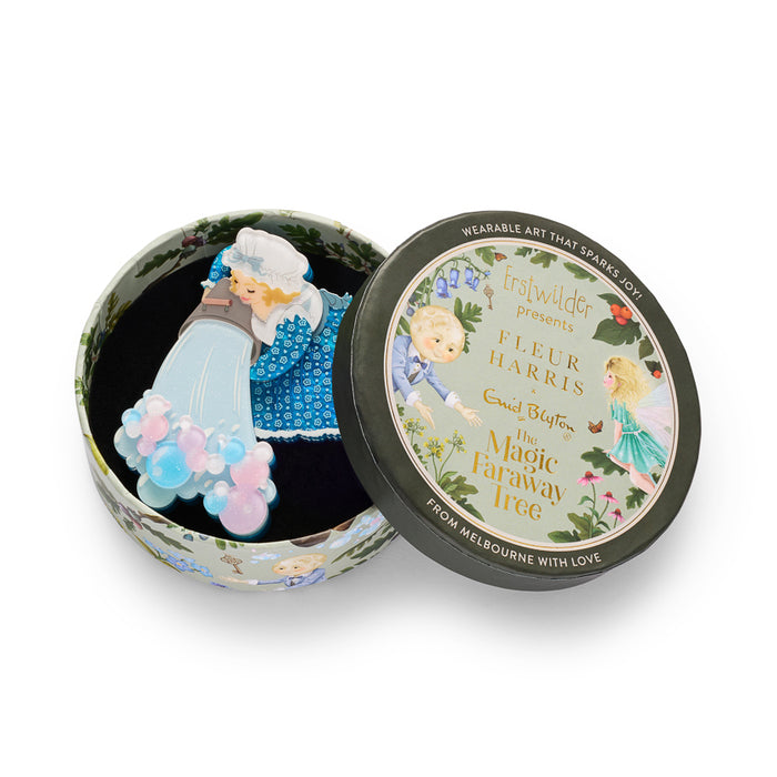 Dame Washalot Brooch - Erstwilder The Magic Faraway Tree (2026) (Copy)