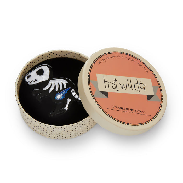 Dead-o-Saurus Rex Brooch - Erstwilder Bone Brigade (2019)