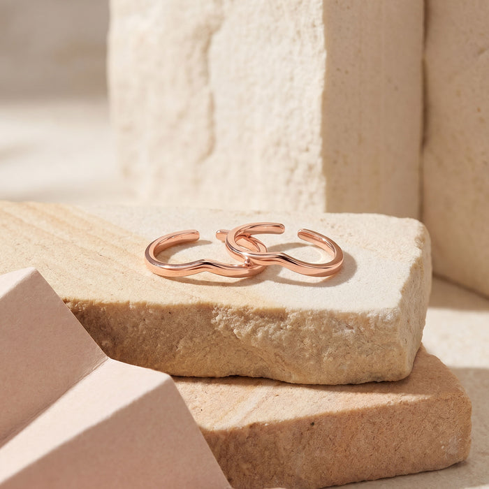 Diadem Silver Toe Ring