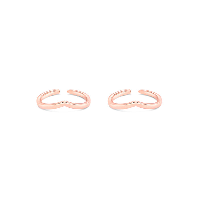Diadem Silver Toe Ring