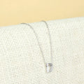 Divine D Initial Necklace