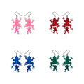 Double Frogs Drop Essential Earrings (Pink, Red, Blue, Green) - Erstwilder By Your Side (2026)