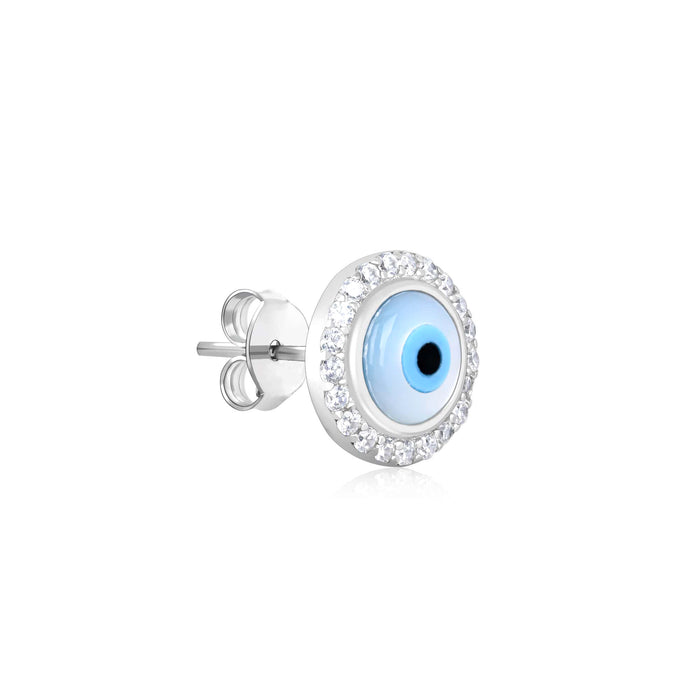 Double Layer Evil Eye Necklace Set