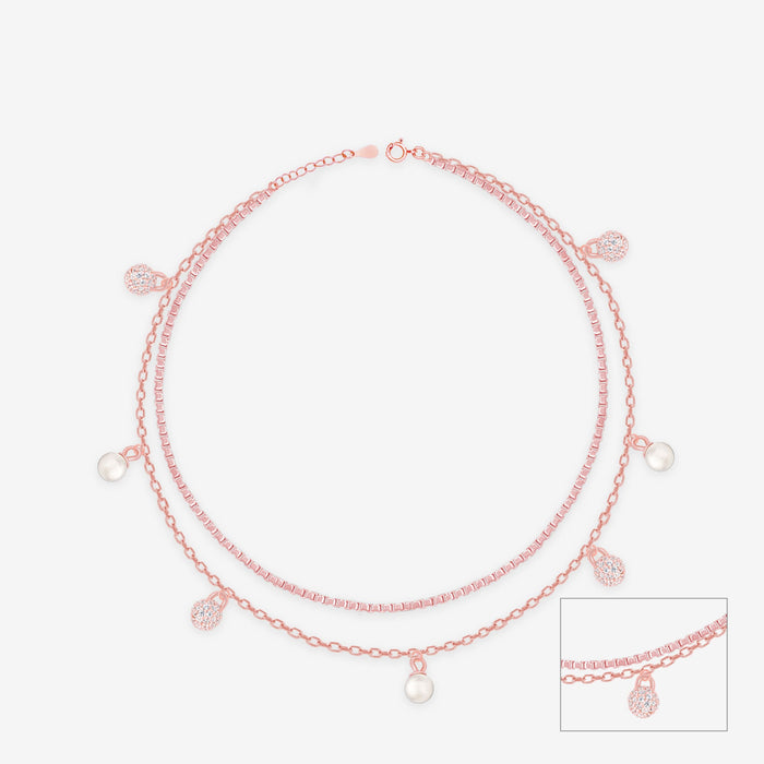 Double Layered Charm Bracelet