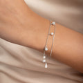 Double Layered Charm Bracelet