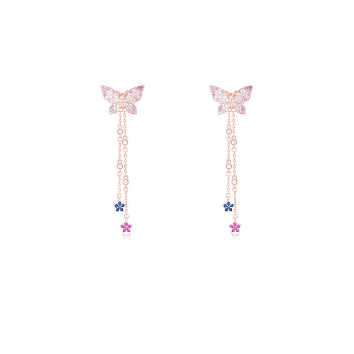 Drop Chain Butterfly Dangler