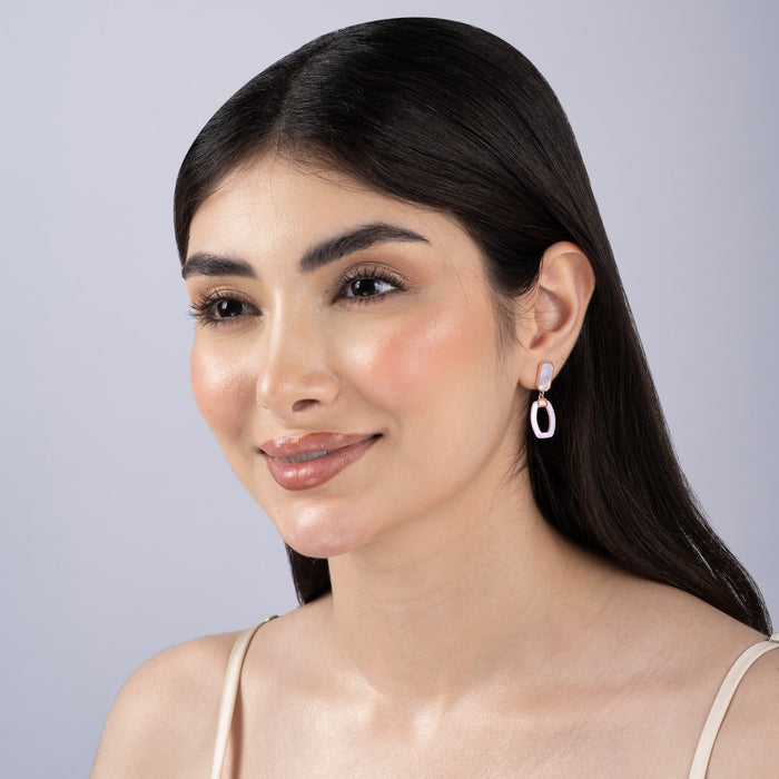 silver earring