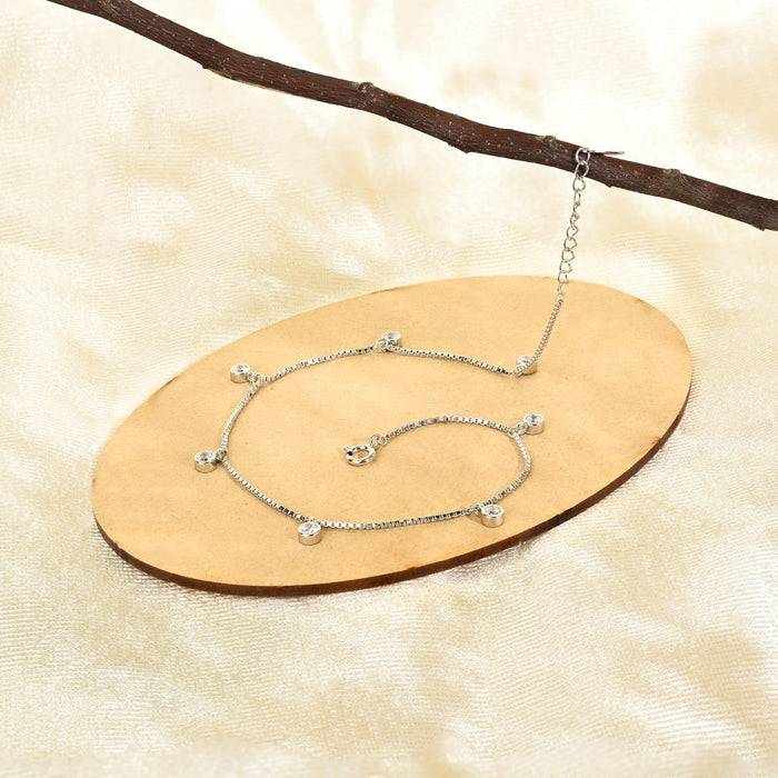 Drop Studded Anklet