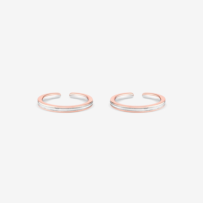 Dual Stripe Toe Ring