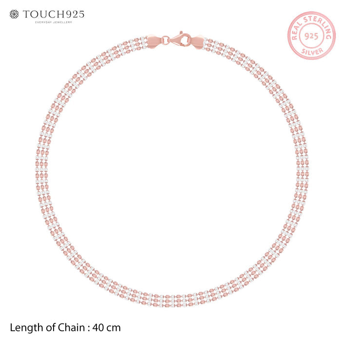 Dual-Tone Beaded Chain