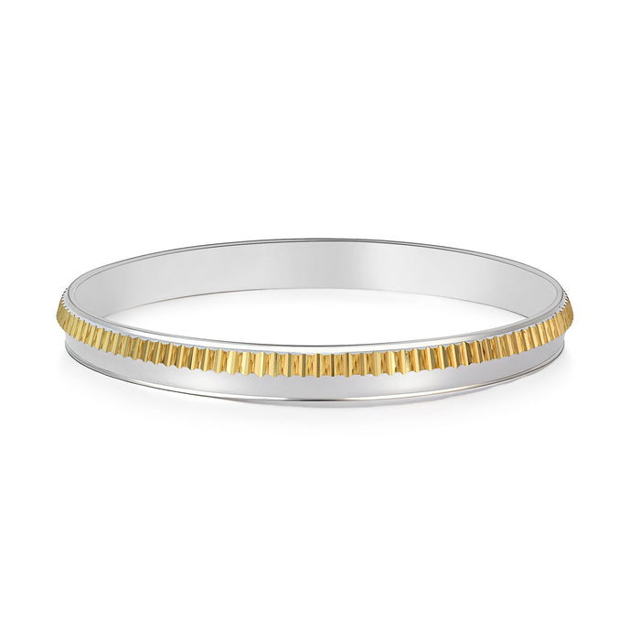 Dual-Tone Fluted Men Kada