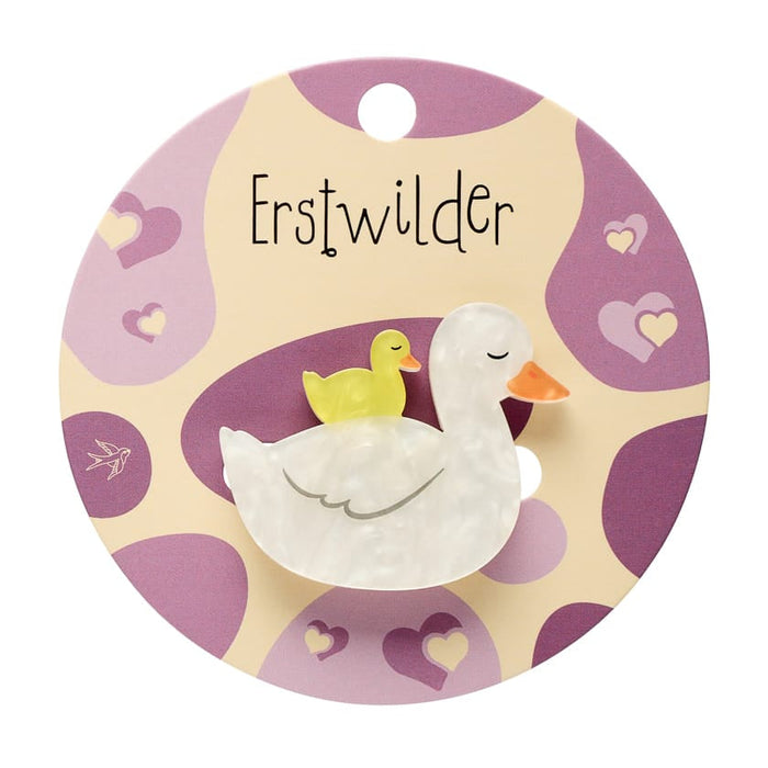 Ducks Simplified Mini Brooch - Erstwilder By Your Side Brooch (2026)