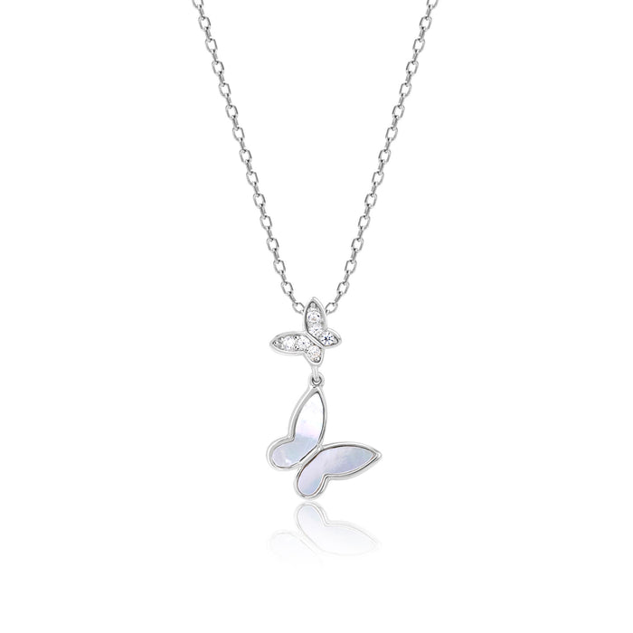 Duo Butterfly Necklace