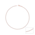 Elegant Twisted Silver Anklet