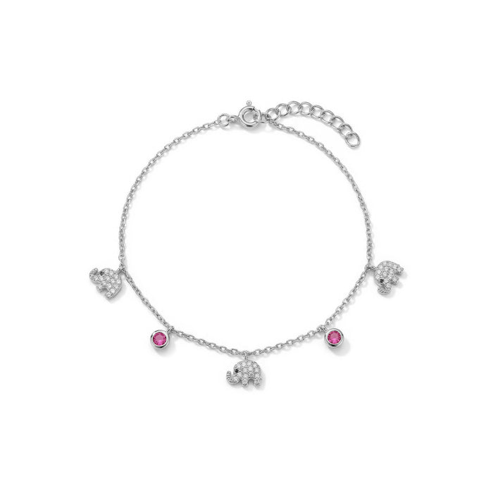 Elephant Charm Bracelet