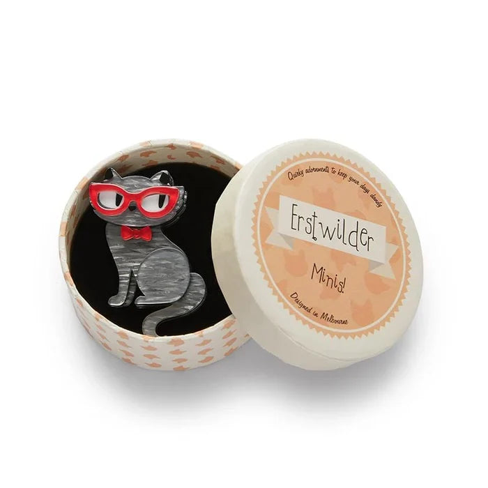 Elissa The Indie Kitty Mini Brooch - Erstwilder Mini Cats (2021)