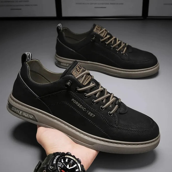 EliteStep™ – Men’s Leather Sneakers