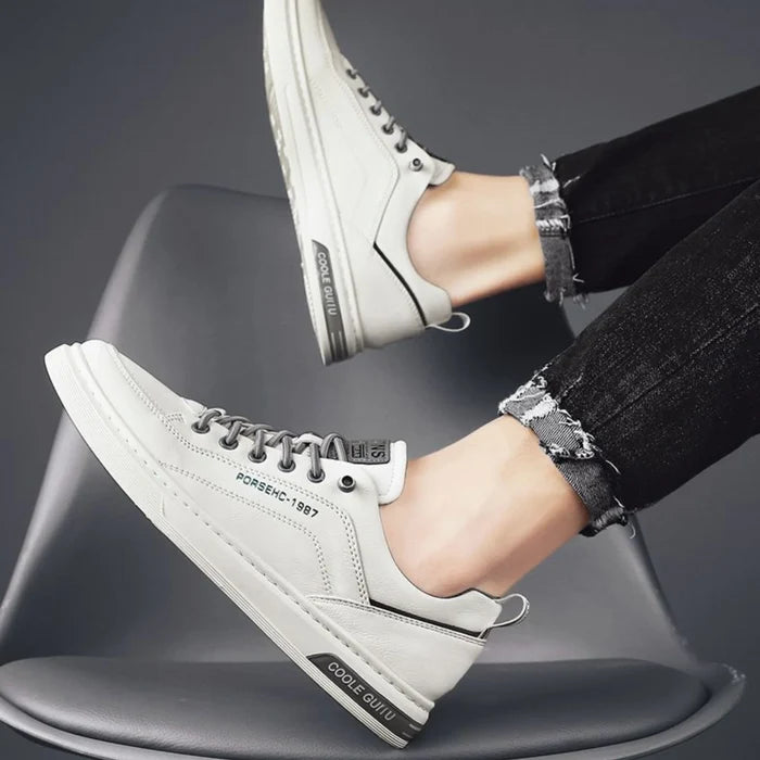 EliteStep™ – Men’s Leather Sneakers