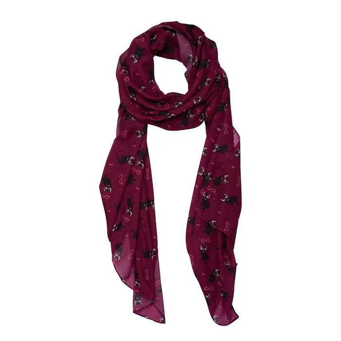 Elsie The Indie Cat Large Neck Scarf by Erstwilder