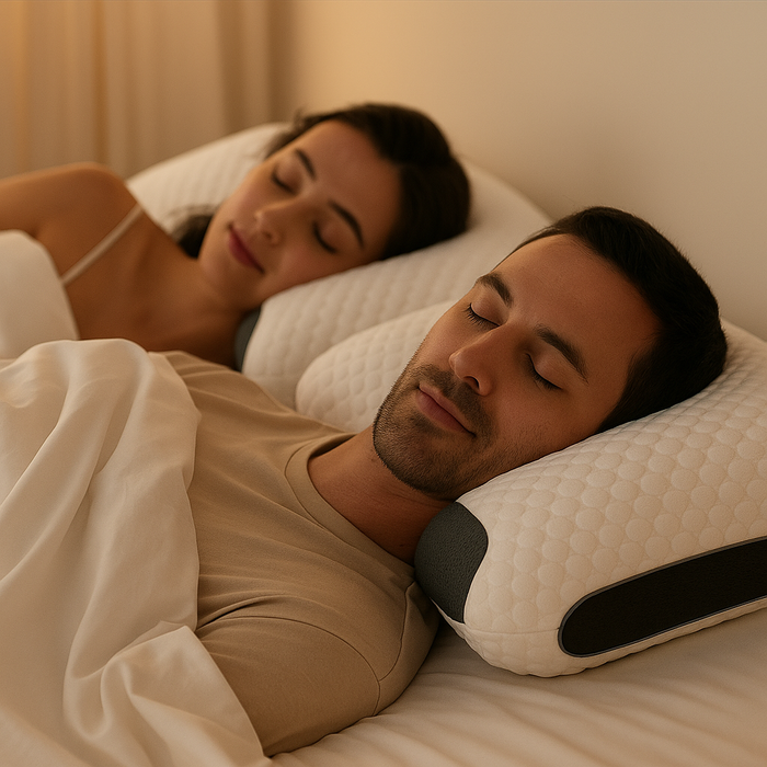 ErgoCloud™ Travesseiro de Suporte Cervical - Compre 1 e leve 1 grátis
