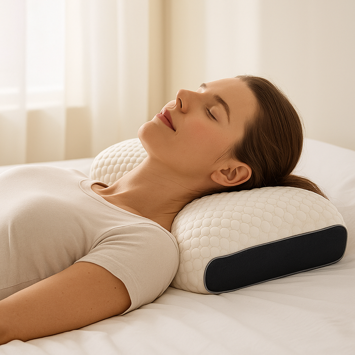 ErgoCloud™ Travesseiro de Suporte Cervical - Compre 1 e leve 1 grátis