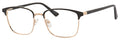 Ernest Hemingway Eyeglasses H4890  53-19-145 Black/Gold or Black/Gunmetal