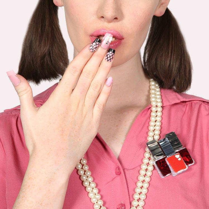 Erstwider - Nailed It! Brooch (Red) - Beauty School Semester 2 (2016)