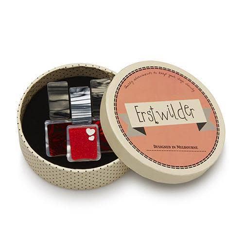 Erstwider - Nailed It! Brooch (Red) - Beauty School Semester 2 (2016)