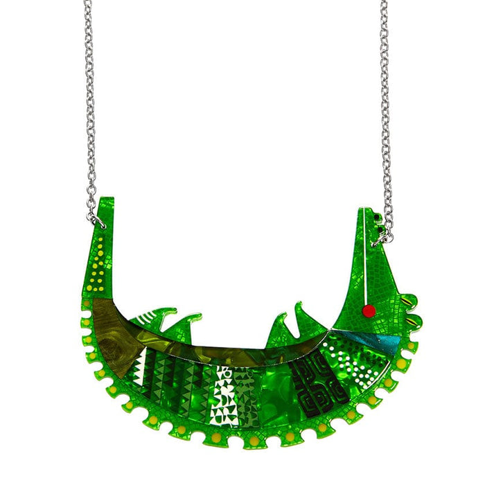 Erstwilder - A Crocodile Named Growl Necklace - Clare Youngs (2024)